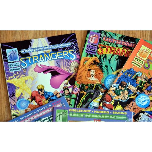 Vintage Ultraverse Strangers Malibu Comics #1-7 - Picture 2 of 8